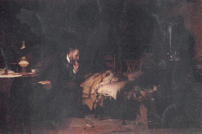 Luke Fildes The Doctor china oil painting image